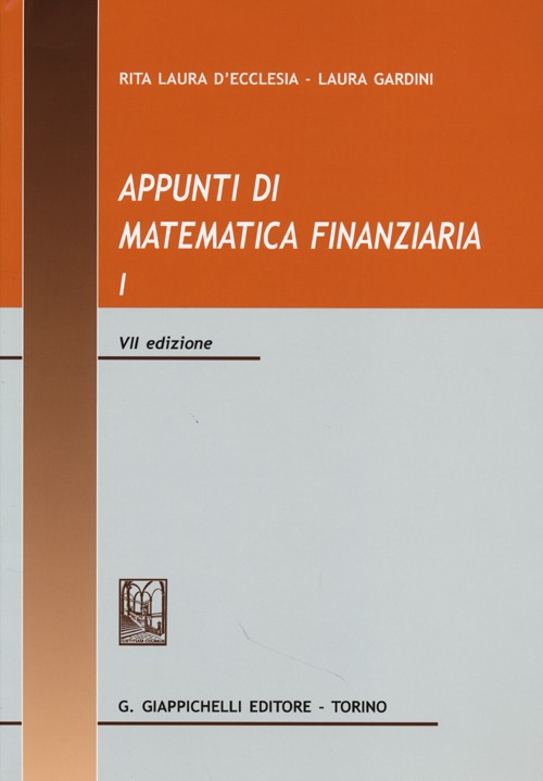 Appunti di matematica finanziaria