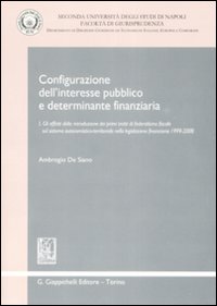 Configurazione dell'interesse pubblico e determinante finanziaria