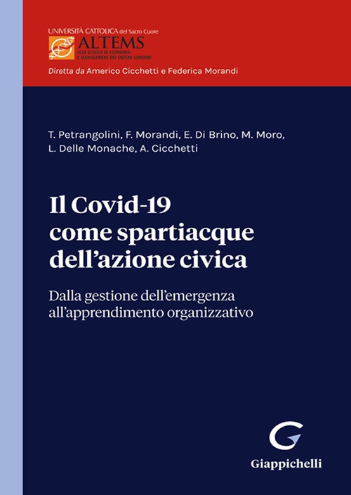 Il Covid-19 come spartiacque dell'azione civica. Dalla gestione dell'emergenza all'apprendimento organizzativo
