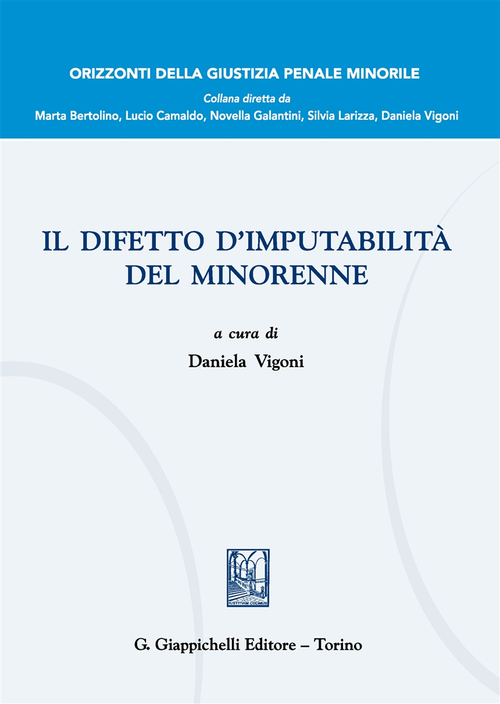 Il difetto d'imputabilità del minorenne