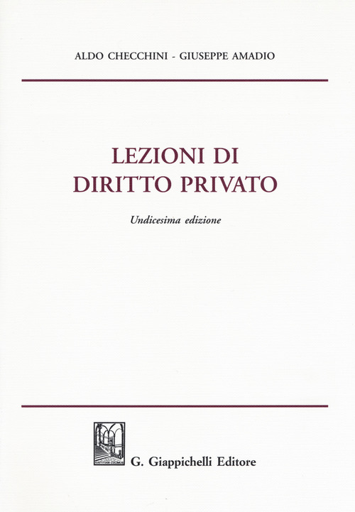 Lezioni di diritto privato