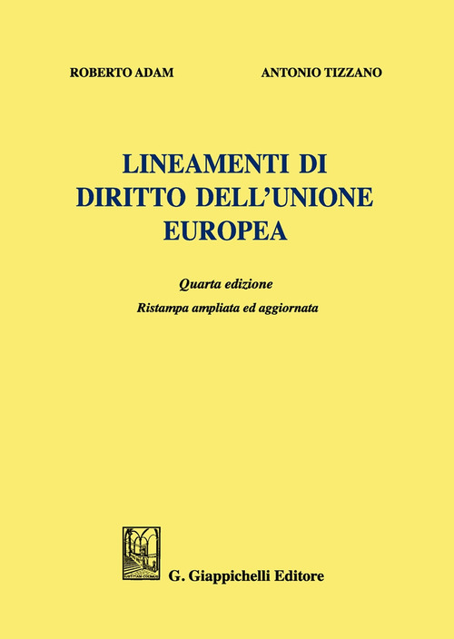 Lineamenti di diritto dell'Unione Europea
