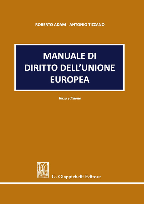 Manuale di diritto dell'Unione europea