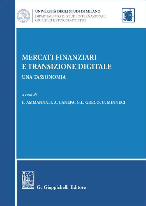 Mercati finanziari e transizione digitale. Una tassonomia