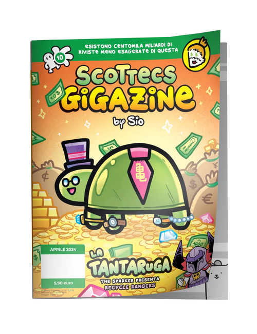 La tantaruga. Scottecs Gigazine (Titolo venduto esclusivamente su Amazon, nelle fumetterie e in edicola)