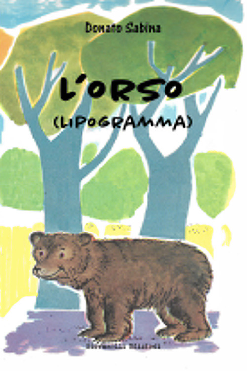 L'orso (lipogramma)