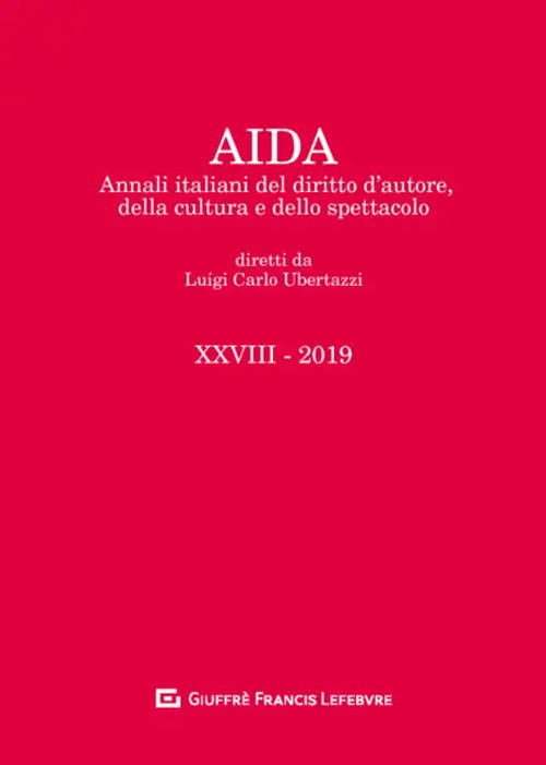 Aida. Annali italiani del diritto d'autore, della cultura e dello spettacolo