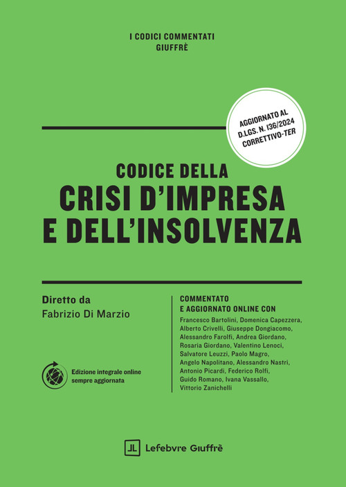 Codice della crisi d'impresa e dell'insolvenza