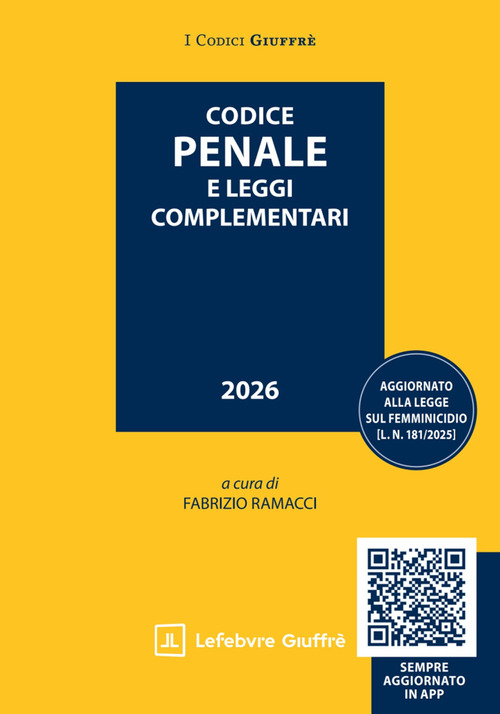 Codice penale e leggi complementari