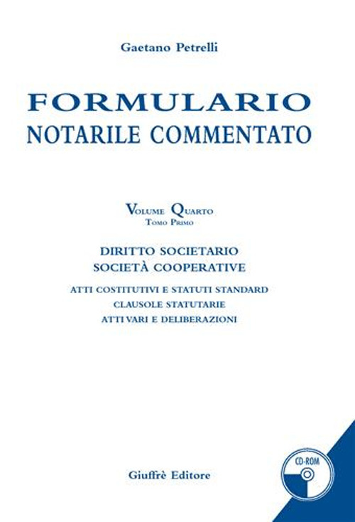 Formulario notarile commentato