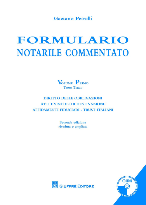Formulario notarile commentato