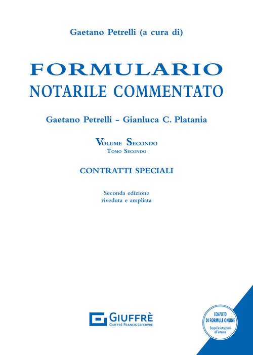 Formulario notarile commentato