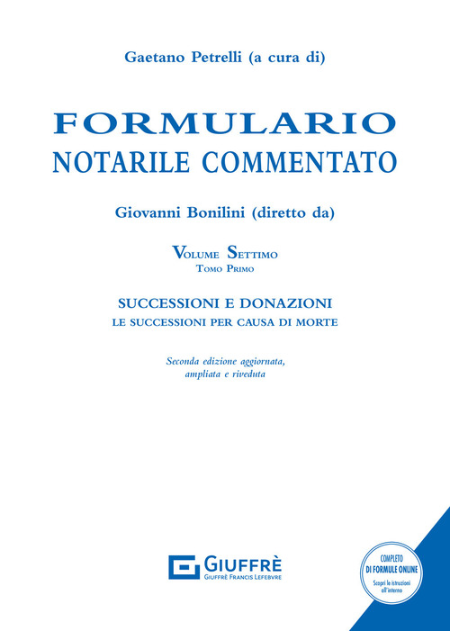 Formulario notarile commentato