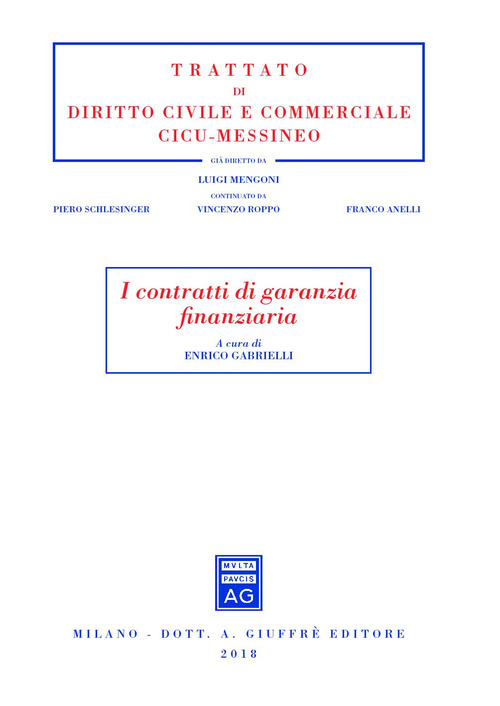 I contratti di garanzia finanziaria