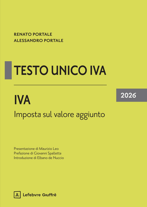 IVA. Imposta sul valore aggiunto 2026