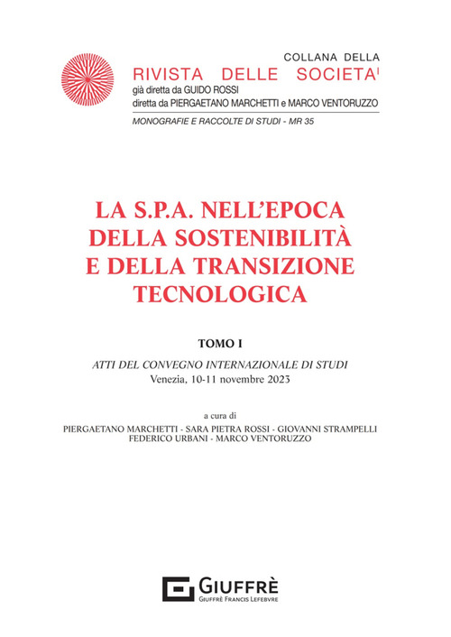 La S.P.A. nell'epoca della sostenibilità e della transizione tecnologica