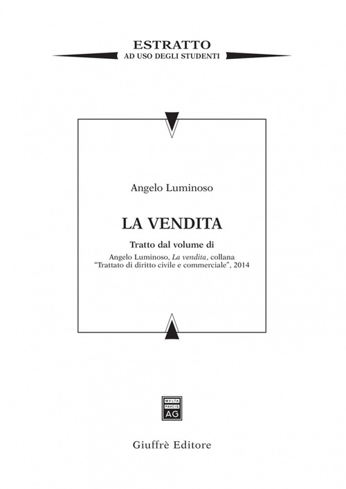 La vendita. Estratto