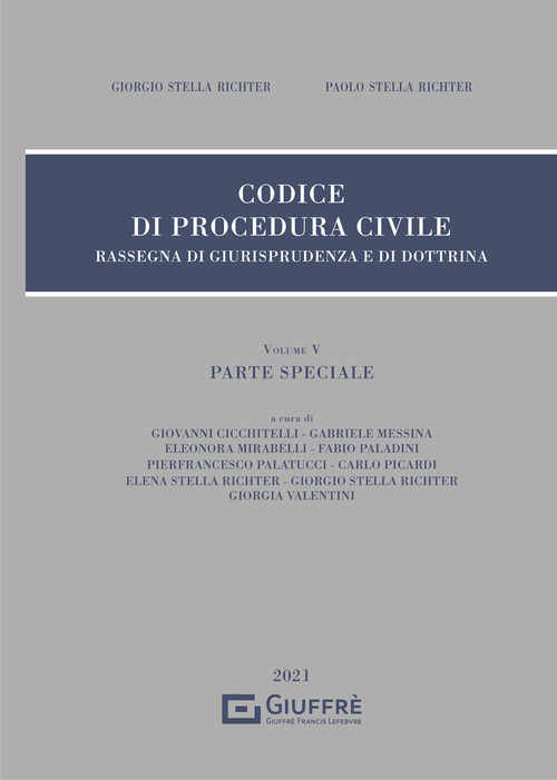 Rassegna di giurisprudenza del Codice di procedura civile