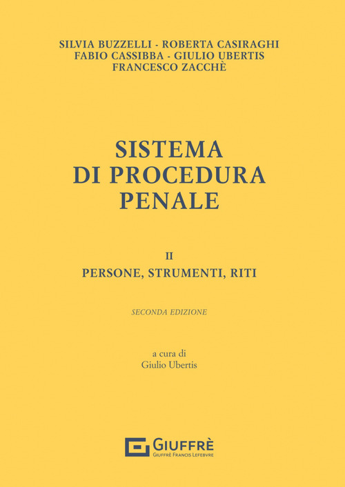 Sistema di procedura penale