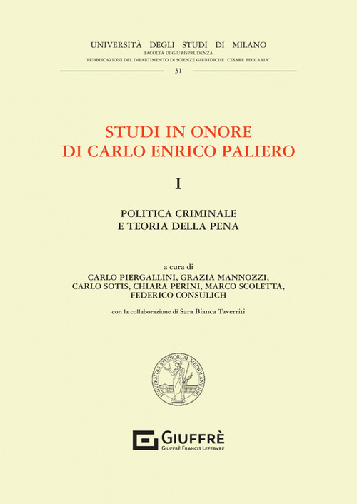 Studi in onore di Carlo Enrico Paliero