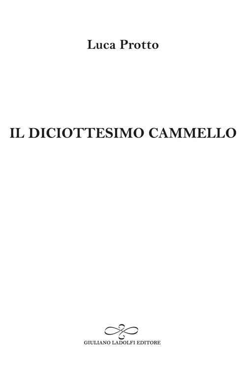 Il diciottesimo cammello