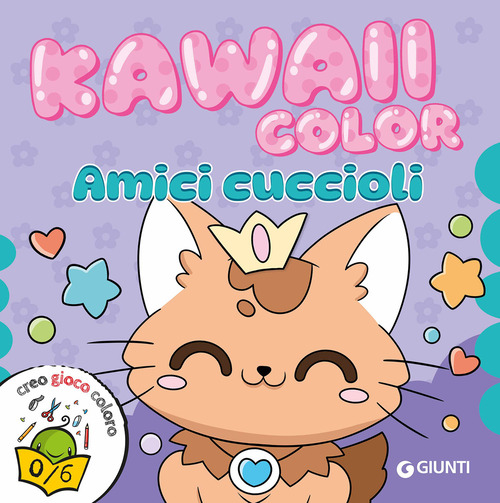Amici cuccioli. Kawaii color