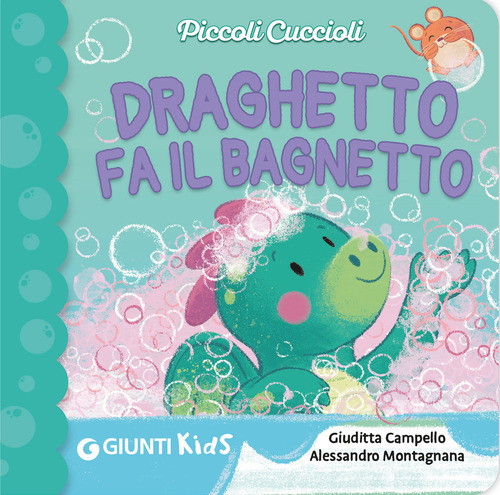 Draghetto fa il bagnetto! Piccoli cuccioli