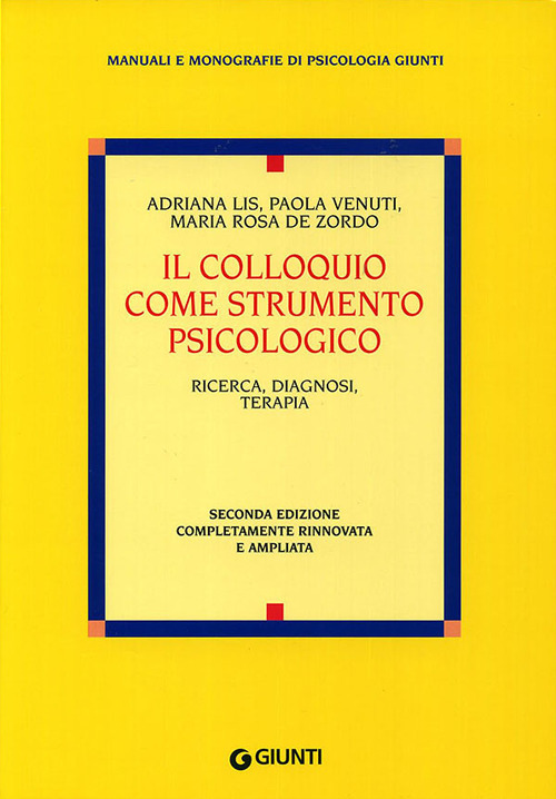 Il colloquio come strumento psicologico