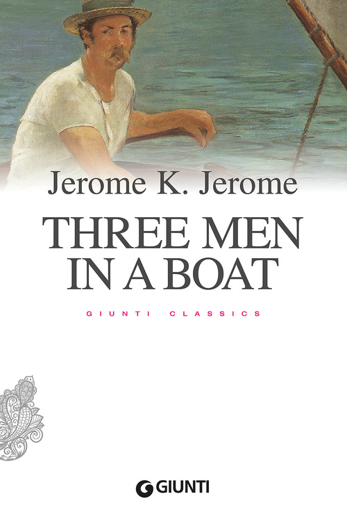 Three men in a boat