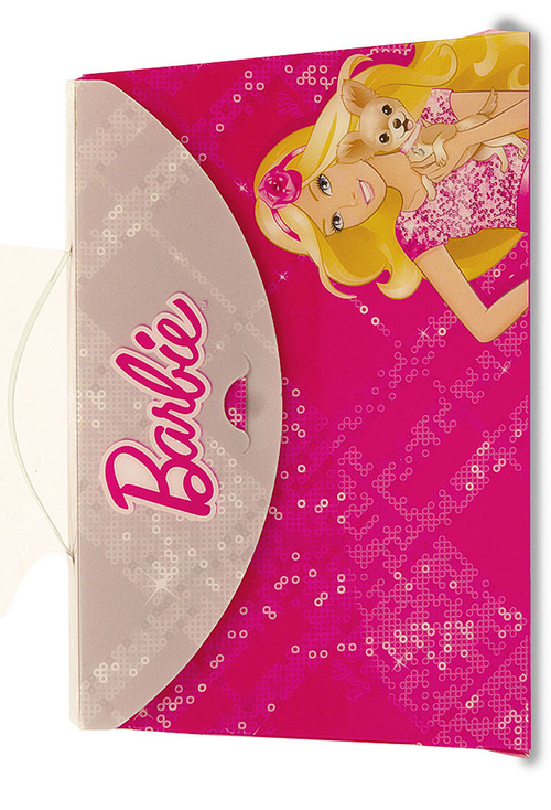Fashion. Barbie valigetta. Con adesivi. Con poster