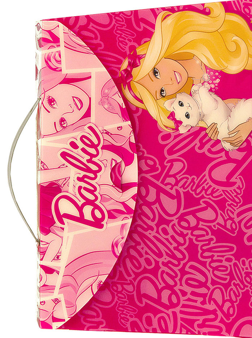 It's my life. Barbie valigetta. Con adesivi. Con poster