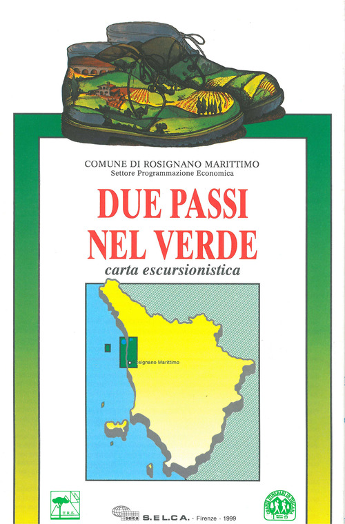 Due passi nel verde. Carta escursionistica 1:30.000