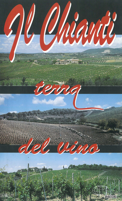 Il Chianti terra del vino 1:70.000