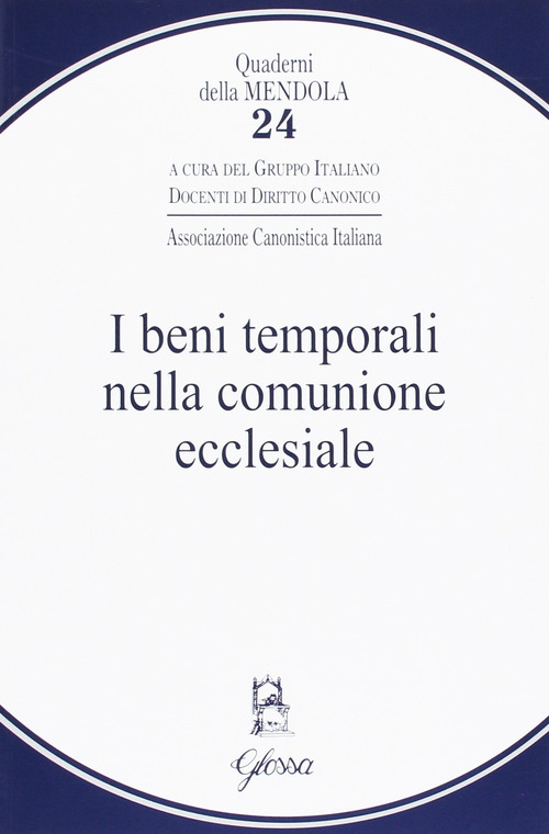 I beni temporali nella comunione ecclesiale