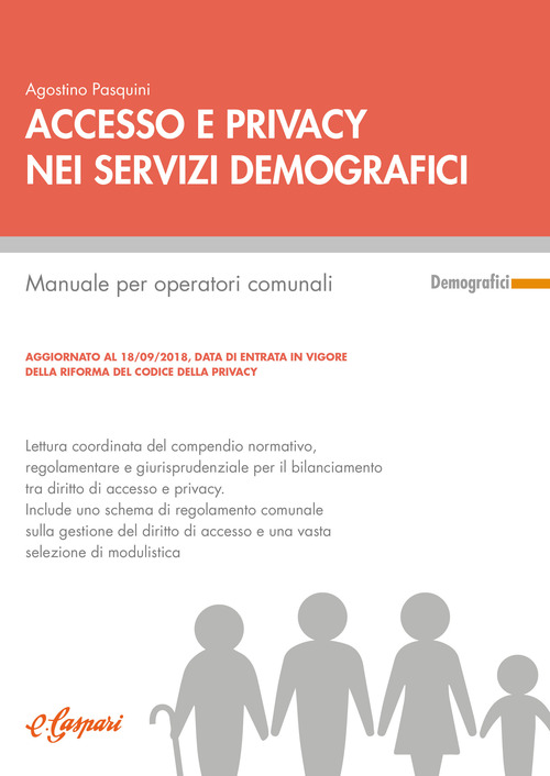Accesso e privacy nei servizi demografici. Manuale per operatori comunali