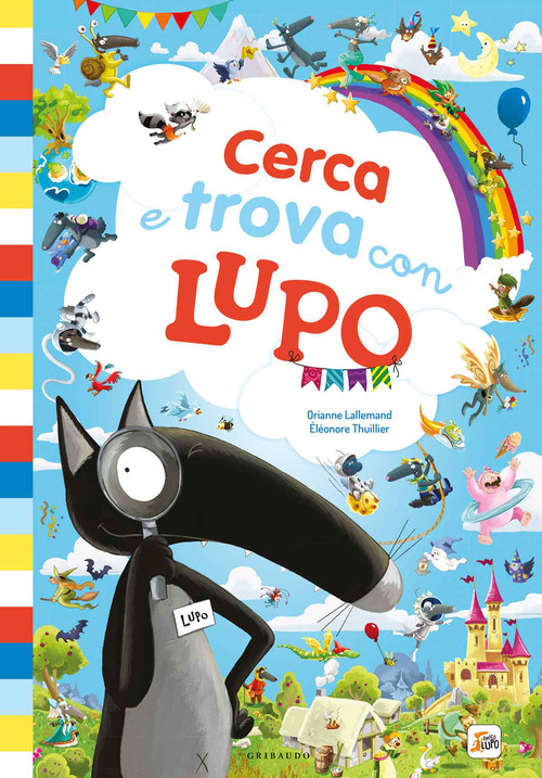 Cerca e trova con lupo. Amico lupo
