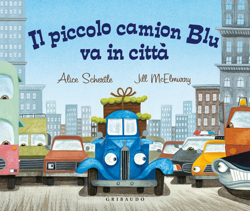 Il piccolo camion Blu va in citt&agrave;