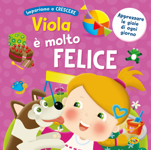 Viola &egrave; molto felice