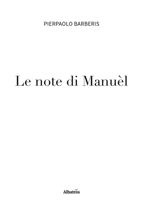 Le note di Manu&egrave;l