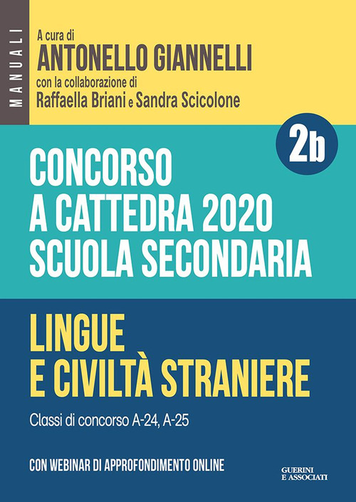 Concorso a cattedra 2020. Scuola secondaria