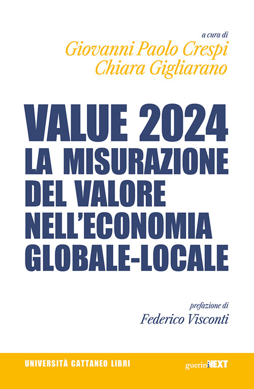Value 2024. La misurazione del valore nell'economia globale-locale