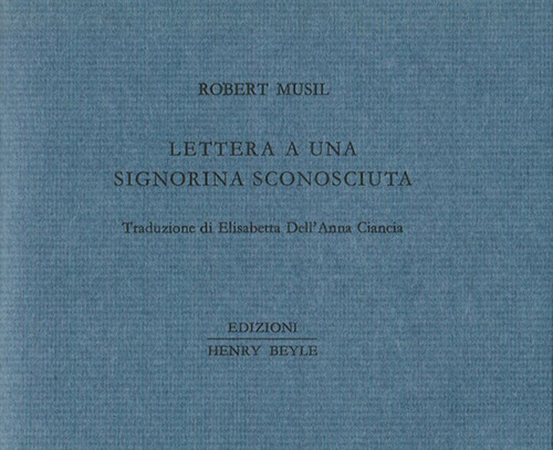 Lettera a una signorina sconosciuta