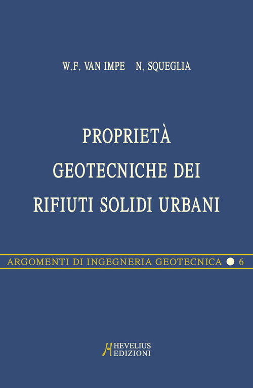 Propriet&agrave; geotecniche dei rifiuti solidi urbani
