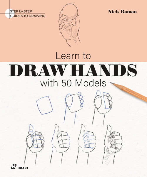 Learn to draw hands with 50 models
