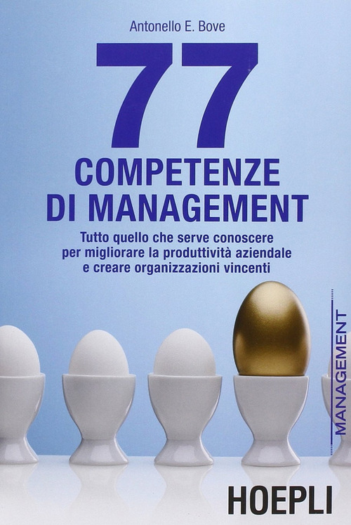 77 competenze di management. Tutto quello che serve conoscere per migliorare la produttivit&agrave; aziendale e creare organizzazioni vincenti
