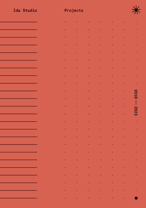 Ida Studio 2018-2023. Projects. Ediz. italiana e inglese