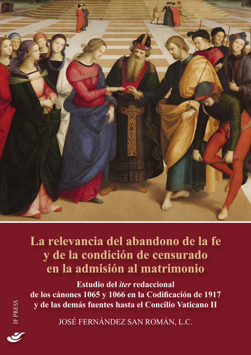 La relevancia del abandono de la fe y de la condici&oacute;n de censurado en la admisi&oacute;n al matrimonio. Estudio del iter redaccional de los c&aacute;nones 1065 y 1066 en la Codificaci&oacute;n de 1917 y de las dem&aacute;s fuentes hasta el Concilio Vaticano II