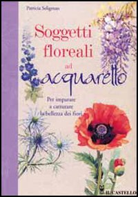 Soggetti floreali ad acquarello