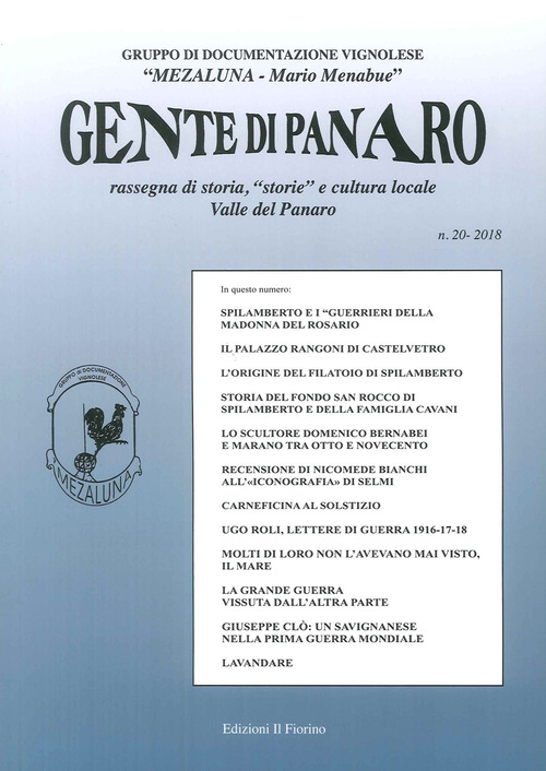 Gente di Panaro. Rassegna di storia, «storie» e cultura locale Valle del Panaro