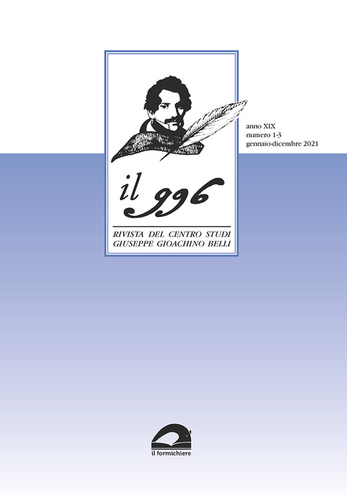 Il 996. Rivista del Centro studi «Giuseppe Gioachino Belli»